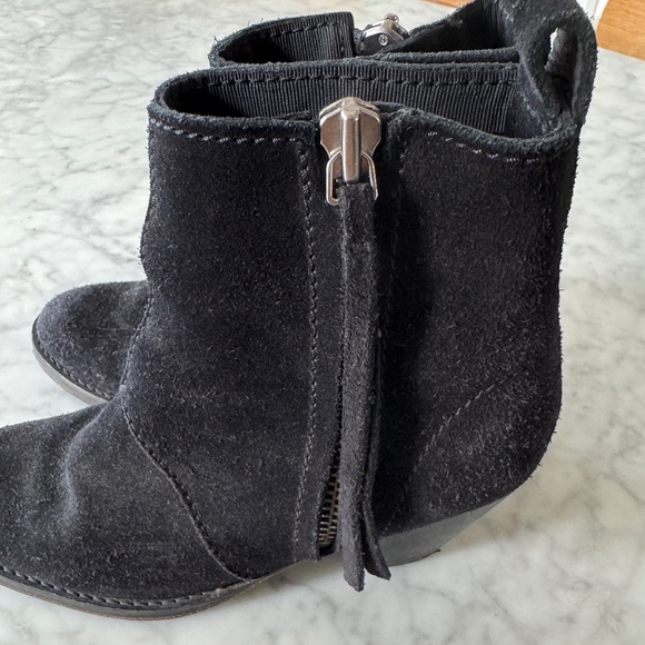 Acne Pistol Ankle Boot - Black Suede, 39 - Picture 3 of 6